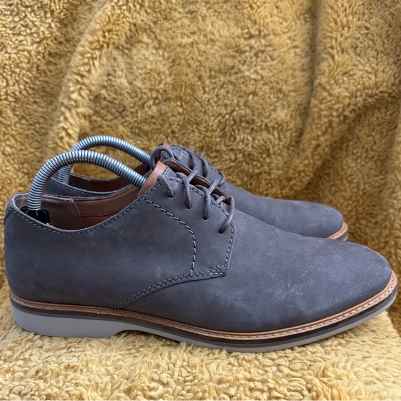 Clarks Atticus Lace Nubuck Leather Shoes Men’s Size 8.5 main image 7